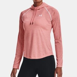 🆕🤍UA Women's Pink Lightweight Gym Training Hoodie